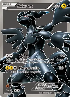 Zekrom 114/114 Noir & Blanc
