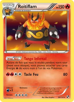 Roitiflam 20/114 Noir & Blanc