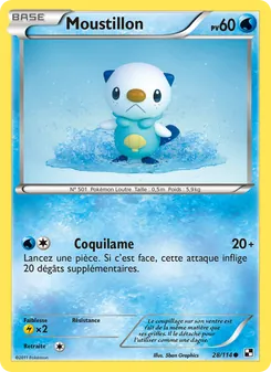 Moustillon 28/114 Noir & Blanc