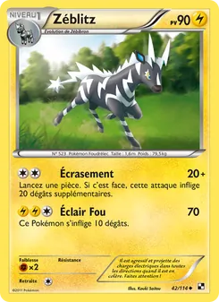 Zéblitz 42/114 Noir & Blanc
