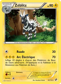 Zéblitz 43/114 Noir & Blanc
