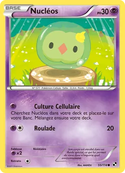 Nucléos 55/114 Noir & Blanc