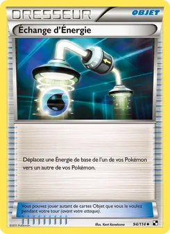 Échange d’Énergie 94/114 Noir & Blanc