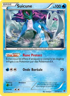 Suicune 20/101 Explosion Plasma