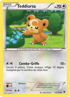 Teddiursa 75/101 Explosion Plasma