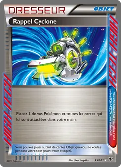 Rappel Cyclone 95/101 Explosion Plasma