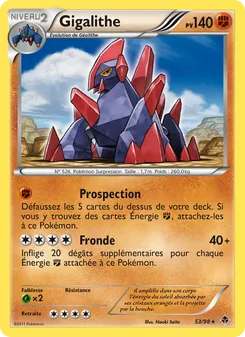 Gigalithe 53/98 Pouvoirs Émergents