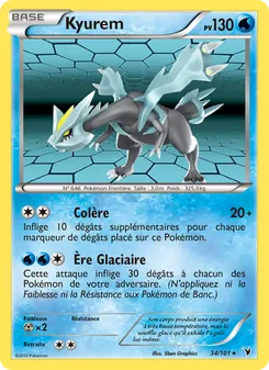 Kyurem 34/101 Nobles Victoires