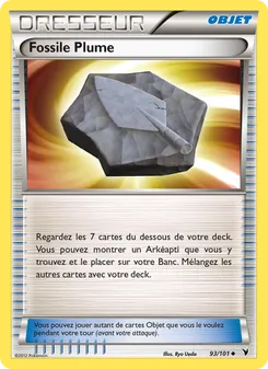 Fossile Plume 93/101 Nobles Victoires