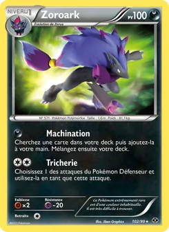 Zoroark 102/099 Destinées Futures
