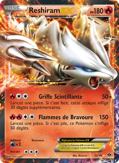 Reshiram-EX 22/99 Destinées Futures