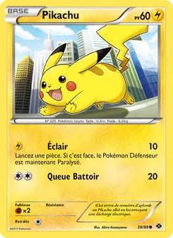 Pikachu 39/99 Destinées Futures