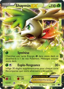 Shaymin-EX 5/99 Destinées Futures