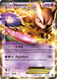 Mewtwo-EX 54/99 Destinées Futures