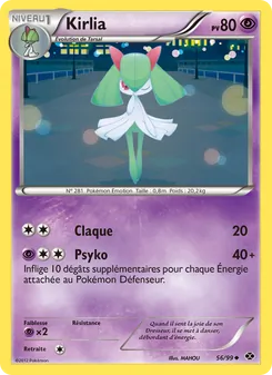 Kirlia 56/99 Destinées Futures