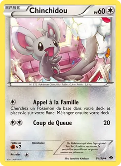 Chinchidou 84/99 Destinées Futures