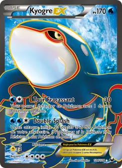 Kyogre-EX 104/108 Explorateurs Obscurs