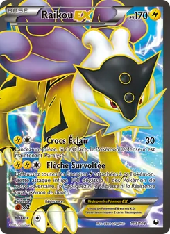 Raikou-EX 105/108 Explorateurs Obscurs