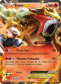 Entei-EX 13/108 Explorateurs Obscurs