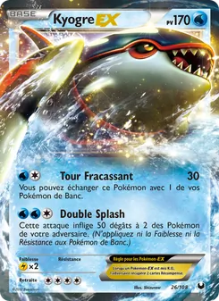 Kyogre-EX 26/108 Explorateurs Obscurs