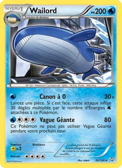 Wailord 26/124 Dragons Éxaltés