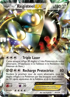 Registeel-EX 81/124 Dragons Éxaltés