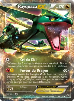 Rayquaza-EX 85/124 Dragons Éxaltés