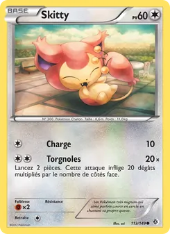 Skitty 113/149 Frontières Franchies