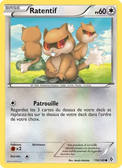 Ratentif 118/149 Frontières Franchies