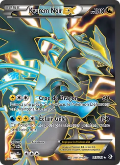 Kyurem Noir-EX 145/149 Frontières Franchies