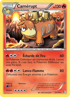 Camérupt 22/149 Frontières Franchies