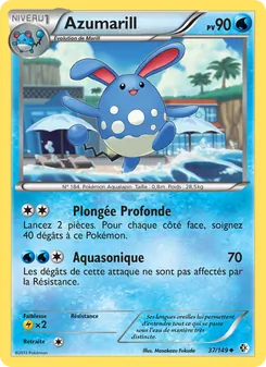 Azumarill 37/149 Frontières Franchies