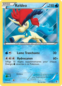 Keldeo 47/149 Frontières Franchies