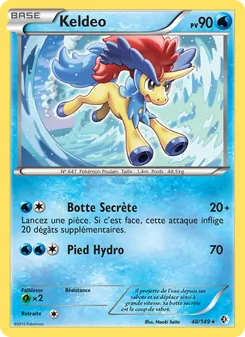 Keldeo 48/149 Frontières Franchies
