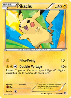 Pikachu 50/149 Frontières Franchies