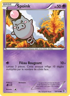Spoink 59/149 Frontières Franchies