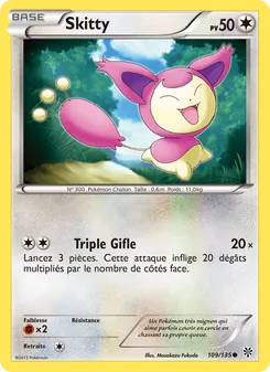 Skitty 109/135 Tempète Plasma