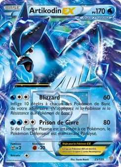 Artikodin-EX 25/135 Tempète Plasma