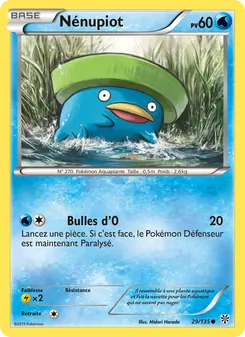 Nénupiot 29/135 Tempète Plasma