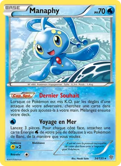 Manaphy 34/135 Tempète Plasma