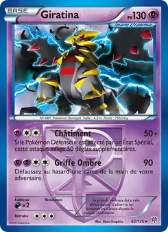 Giratina 62/135 Tempète Plasma