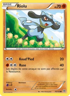Riolu 76/135 Tempète Plasma
