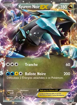 Kyurem Noir-EX 95/135 Tempète Plasma