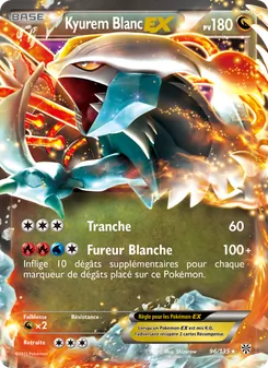 Kyurem Blanc EX 96/135 Tempète Plasma