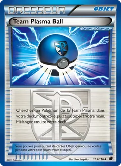 Team Plasma Ball 105/116 Glaciation Plasma