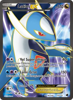 Latios-EX 113/116 Glaciation Plasma