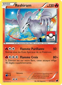 Reshiram 17/116 Glaciation Plasma