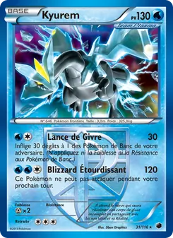 Kyurem 31/116 Glaciation Plasma