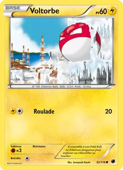 Voltorbe 32/116 Glaciation Plasma