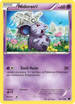 Nidoran♀ 40/116 Glaciation Plasma